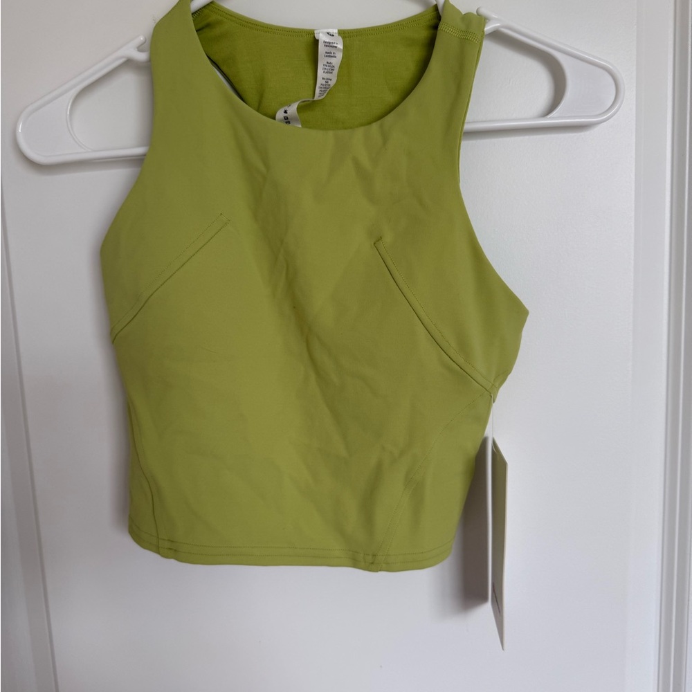 lululemon athletica Chartreuse Tank Top
